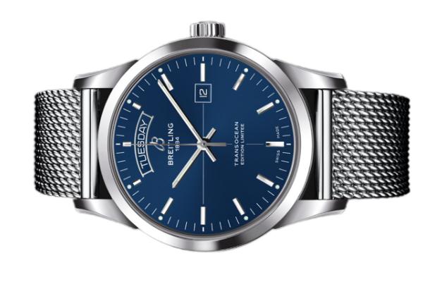 The durable copy Breitling Transocean A453109T watches are made from stainless steel.