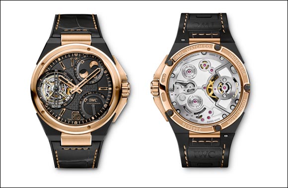 The 18k rose gold copy watches have black dials.