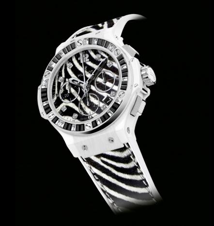 The 41 mm replica watches are made from white ceramic.